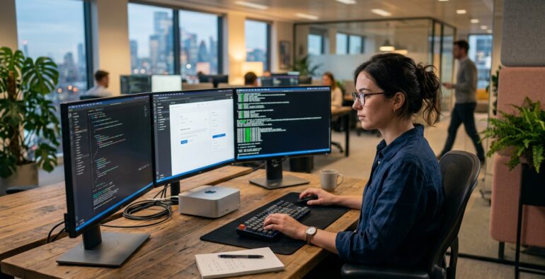 découvrez tout sur le métier de développeur web : les études nécessaires, les missions quotidiennes, les salaires moyens et les perspectives d'évolution dans ce secteur dynamique.