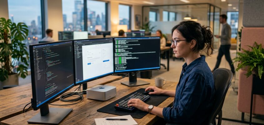 découvrez tout sur le métier de développeur web : les études nécessaires, les missions quotidiennes, les salaires moyens et les perspectives d'évolution dans ce secteur dynamique.